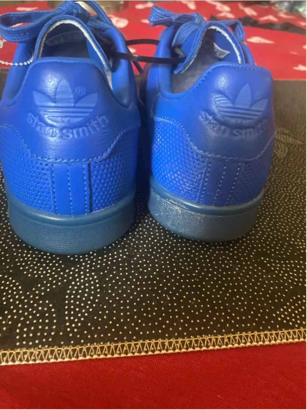Men’s Adidas Stan Smith Blue Sneakers Size 7.5